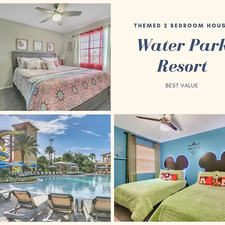 Disney Themed Family Villa, Waterpark & Resort Amenities Included